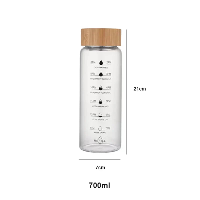 Glass Water Bottle