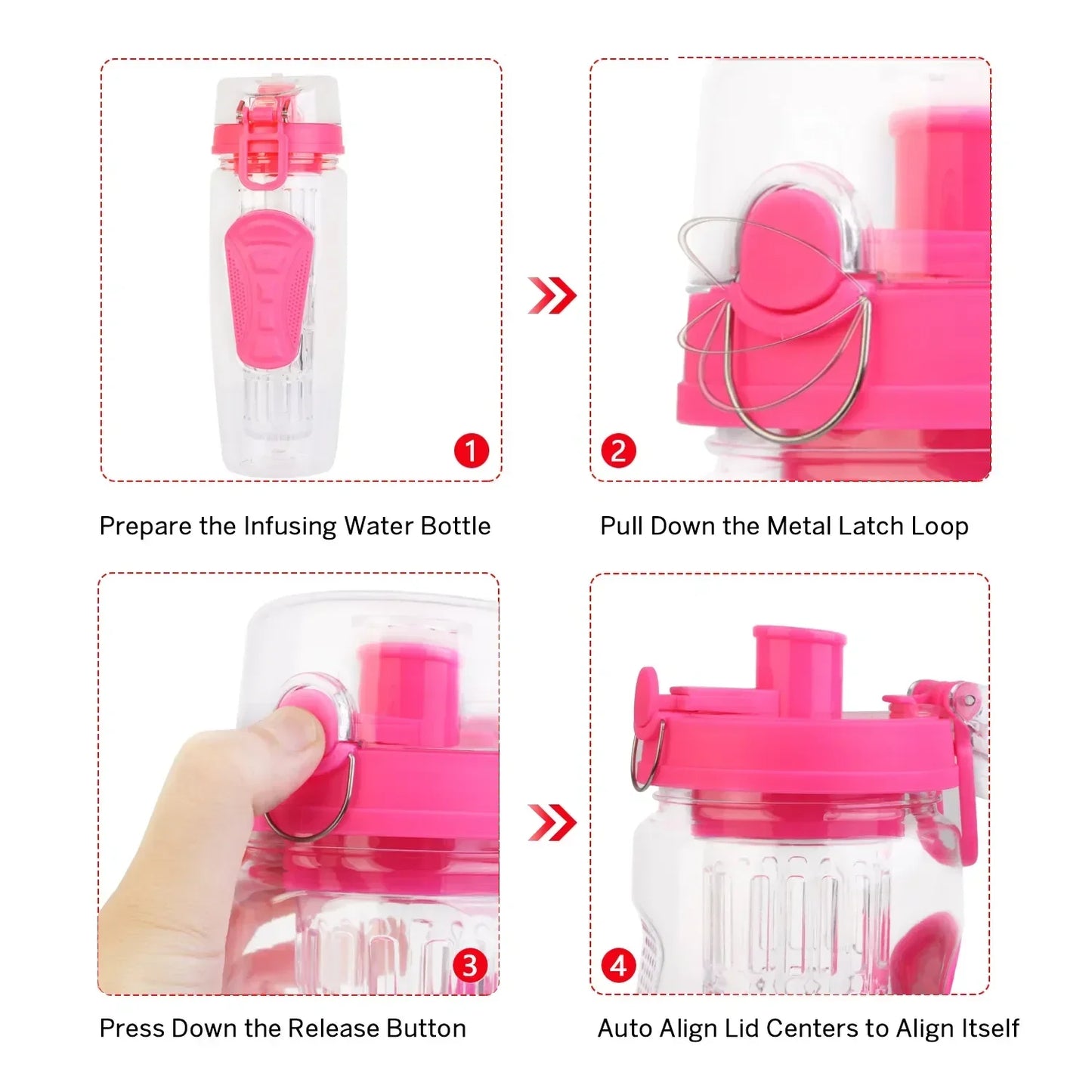 Fruit Infuser Juice Shaker Water Bottle