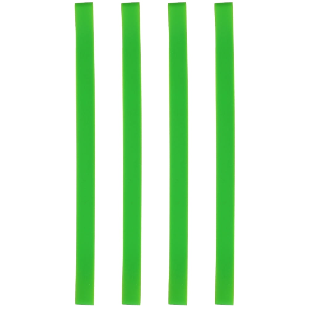 Pretyzoom 4pcs Beach Chair Strap Light Green Silicone Reusable Stretchable Family Friends