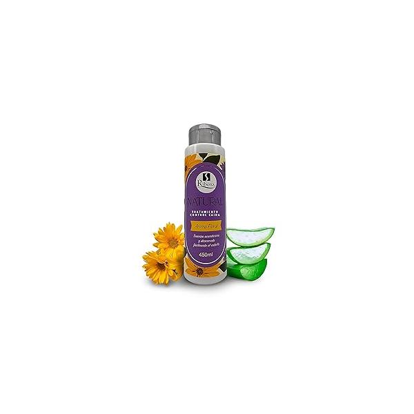 Ribon's Conditioner 450ml - Nourishing Hair for Women, Moisturizing & Detangling, Prevents Loss, 100% Natural, Floral Scent, Sulfate Paraben-Free, Care Treatment with aloe vera