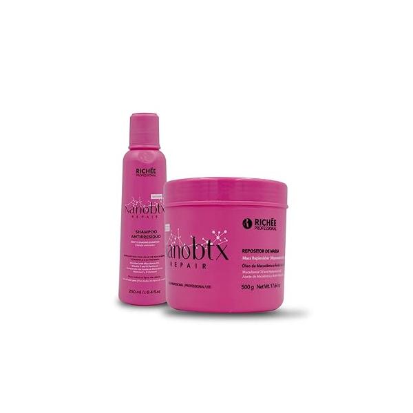 Richée NanoBtx Repair Mass Replenisher with Hyaluronic Acid - 500g (Nano Kit)